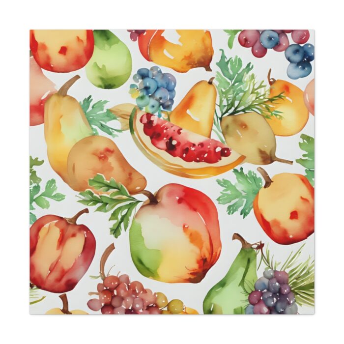 Fruit Seamless Watercolor II Standard Canvas - Image 2