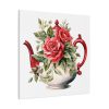 101419-215.jpg Floral Teapots Background Art Standard Canvas