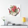 101419-217.jpg Floral Teapots Background Art Standard Canvas