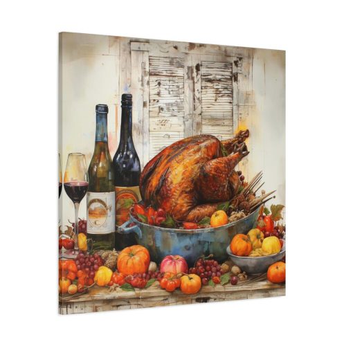 101419-220.jpg Thanksgiving Roasted Turkey Standard Canvas