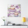 101419-227.jpg Frosted Cupcake With Fruit Topping Standard Canvas