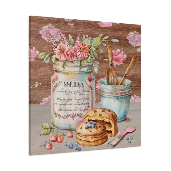 101419-240.jpg Baked Cakes on a Counter With a Vintage Wood Standard Canvas