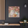 101419-243.jpg Baked Cakes on a Counter With a Vintage Wood Standard Canvas
