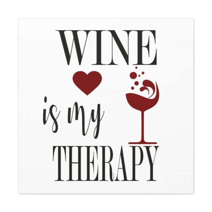 Wine Glass Motivation Standard Canvas - Image 2