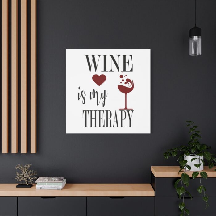 Wine Glass Motivation Standard Canvas - Image 4