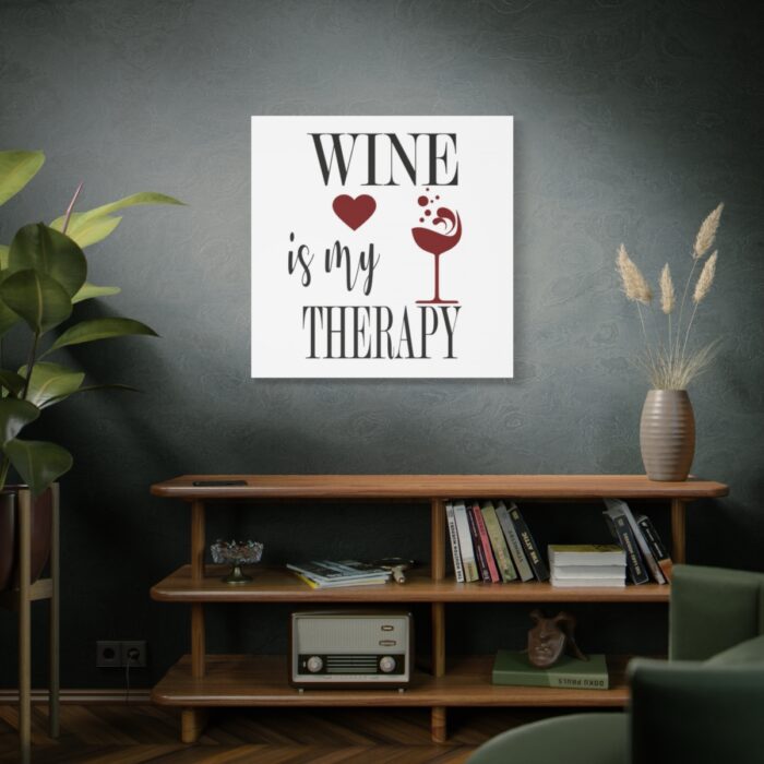 Wine Glass Motivation Standard Canvas - Image 5