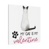 101419-25.jpg My Cat Is My Valentine Standard Canvas