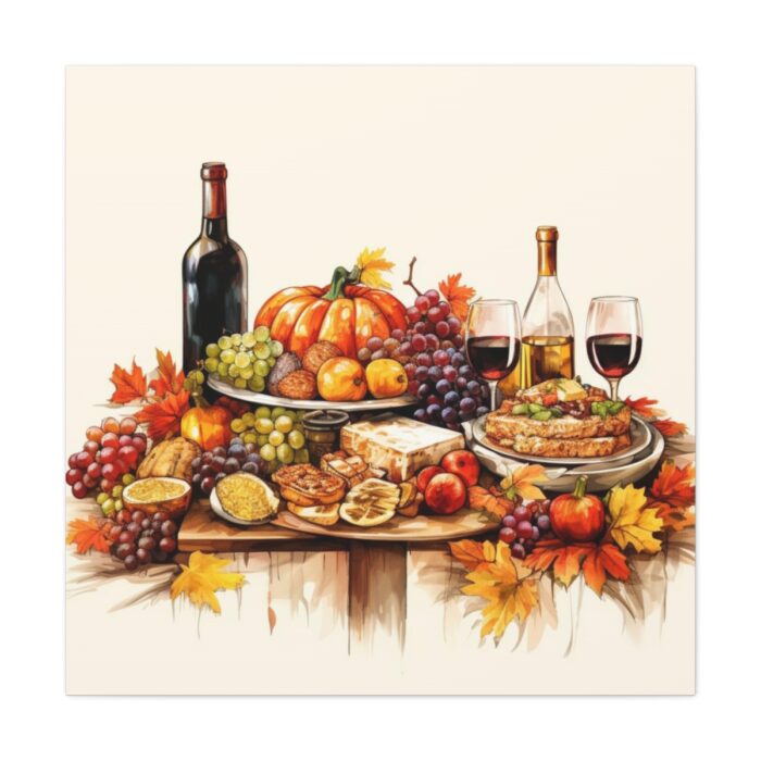 Food On a Table Standard Canvas - Image 2