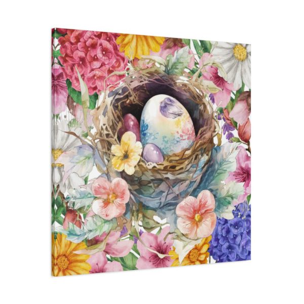 101419-275.jpg Easter Eggs In A Nest Standard Canvas