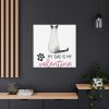 101419-28.jpg My Cat Is My Valentine Standard Canvas