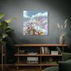 Easter Egg Tree And Rabbit Standard Canvas