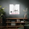 101419-29.jpg My Cat Is My Valentine Standard Canvas