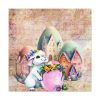 101419-296.jpg Easter Bunny Village Eggs Standard Canvas