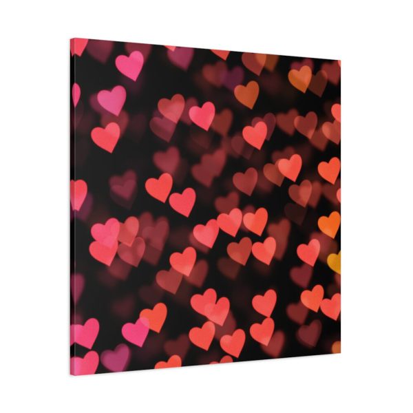 Heart Bokeh Standard Canvas