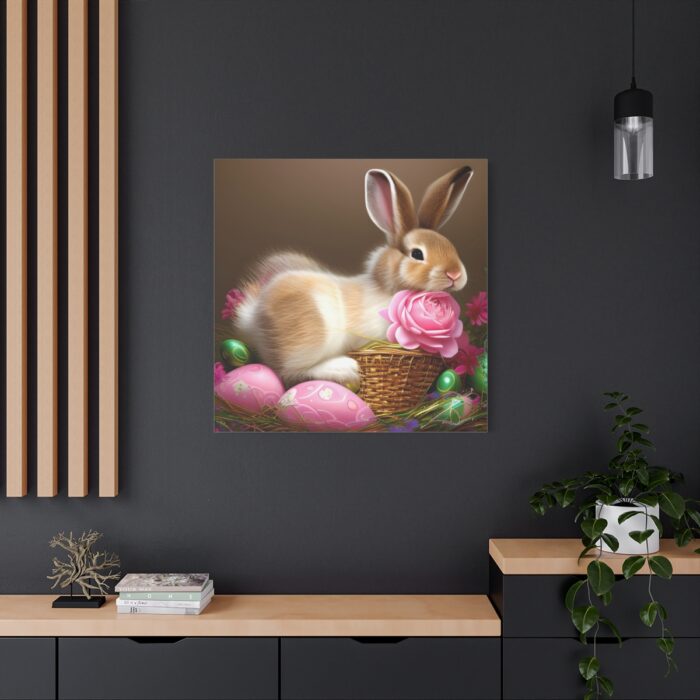 Cute Easter Bunny I Standard Canvas - Image 4