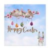 101419-311.jpg Easter Eggs, Rabbit And Birds Standard Canvas