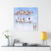 101419-312.jpg Easter Eggs, Rabbit And Birds Standard Canvas