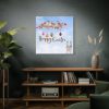 101419-314.jpg Easter Eggs, Rabbit And Birds Standard Canvas