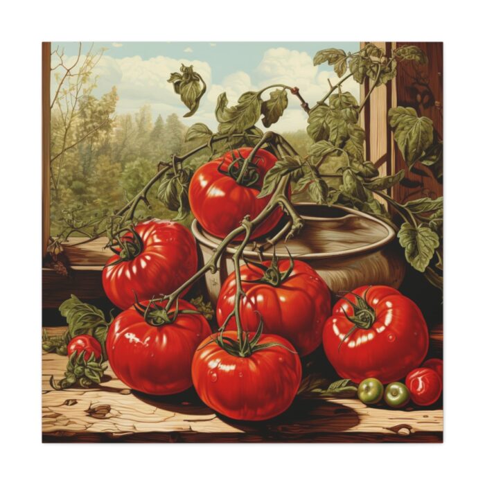 Cooking Tomatoes Standard Canvas - Image 2