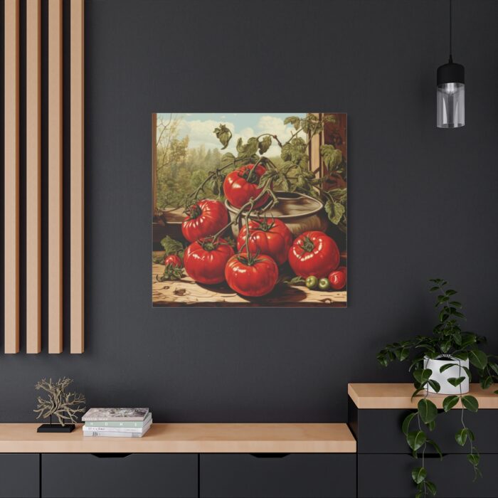 Cooking Tomatoes Standard Canvas - Image 4