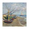 101419-336.jpg Vincent van Gogh's Fishing Boats on the Beach Standard Canvas