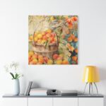 Peach Harvest Calendar  Standard Canvas - Image 3
