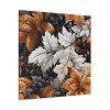 101419-345.jpg Winter Leaves Seamless Pattern Standard Canvas