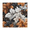 101419-346.jpg Winter Leaves Seamless Pattern Standard Canvas
