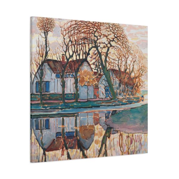101419-355.jpg Farm by Piet Mondrian Standard Canvas