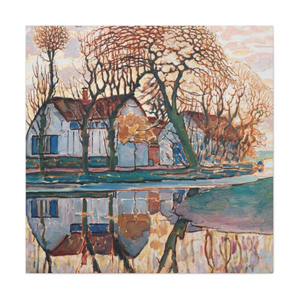 101419-356.jpg Farm by Piet Mondrian Standard Canvas