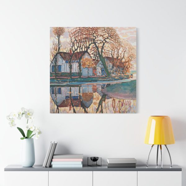 101419-357.jpg Farm by Piet Mondrian Standard Canvas
