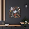101419-378.jpg Different Spice, Seasonings in Spoon Standard Canvas