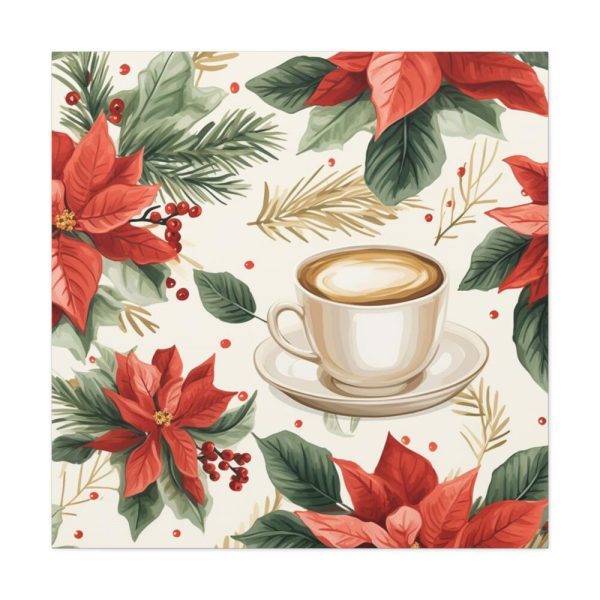 101419-381.jpg Holiday Beverage Seamless Pattern Standard Canvas