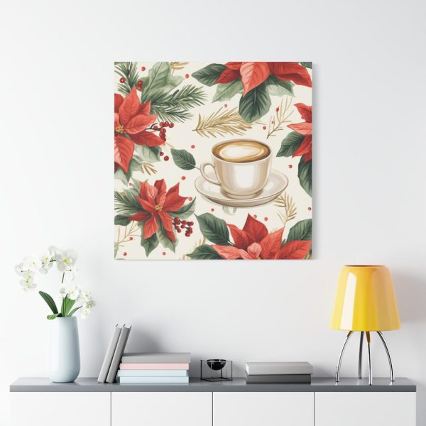 101419-382.jpg Holiday Beverage Seamless Pattern Standard Canvas