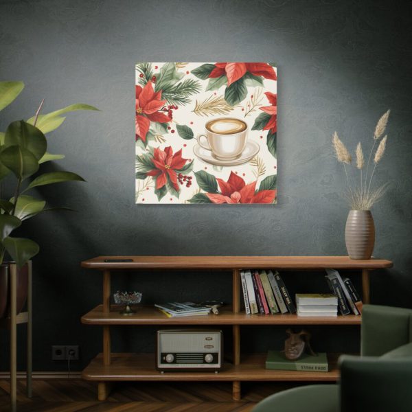 101419-384.jpg Holiday Beverage Seamless Pattern Standard Canvas