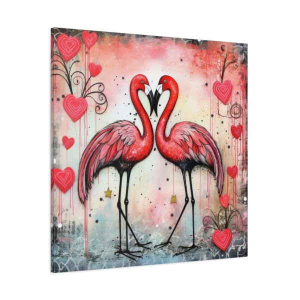 101419-385.jpg Valentine Flamingo Standard Canvas