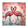 101419-386.jpg Valentine Flamingo Standard Canvas