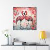 101419-387.jpg Valentine Flamingo Standard Canvas