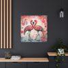 101419-388.jpg Valentine Flamingo Standard Canvas