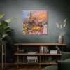 101419-4.jpg Nihon Kenchiku Within a Pink Flowers Standard Canvas