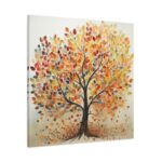 Autumn Leaves Tree Art Standard Canvas - Image 2