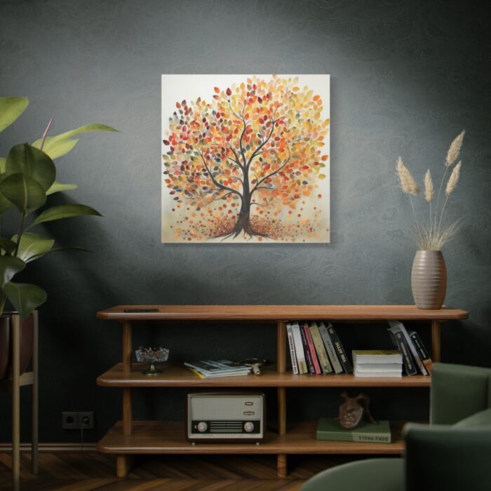 Autumn Leaves Tree Art Standard Canvas - Image 5