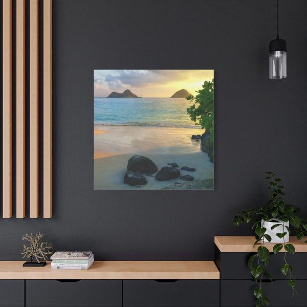 Island Paradise Hawaii Tropical Standard Canvas