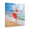 Woman Dance Beach Happy Standard Canvas