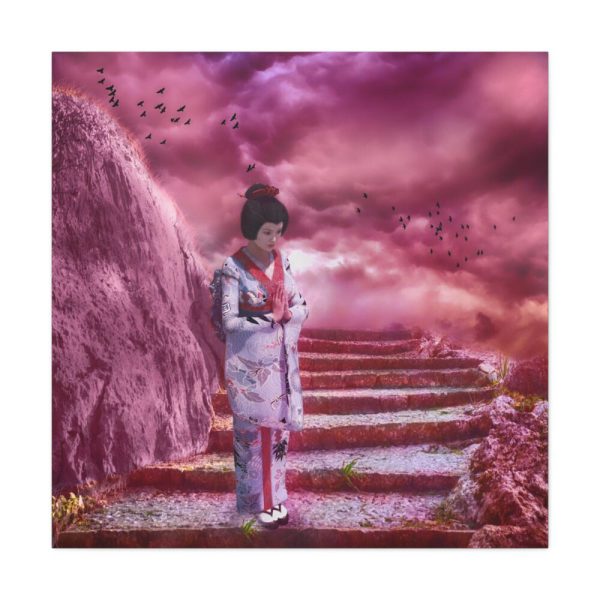 101419-51.jpg Geisha in Kimono Standard Canvas