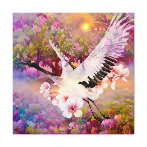 101419-6.jpg Magnificent Pink Pear Blossom Garden Standard Canvas