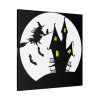 101419-60.jpg Witch Flying in Dark Standard Canvas