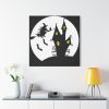 101419-62.jpg Witch Flying in Dark Standard Canvas