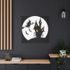 101419-63.jpg Witch Flying in Dark Standard Canvas