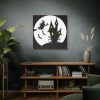 101419-64.jpg Witch Flying in Dark Standard Canvas